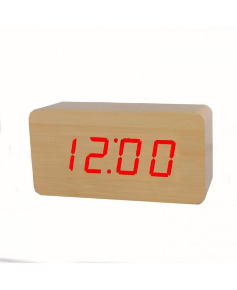 Electric LED Alarm Clock XONIX GHY-015YK/BR/RED