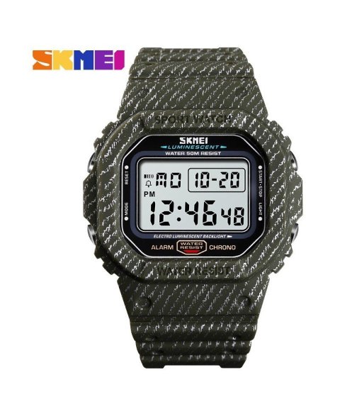 SKMEI 1471 AG Army Green Children's Watches