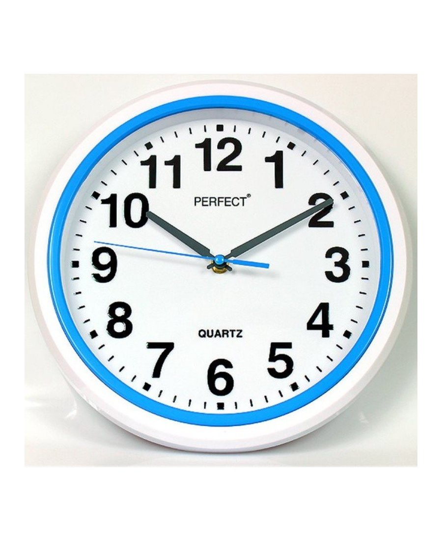 PERFECT Настенные кварцевые часы FX-5841 BLUE