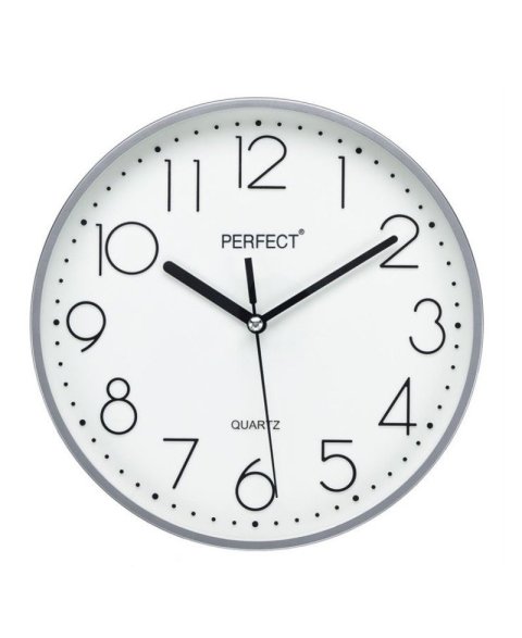 PERFECT Настенные кварцевые часы FX-5814 WHITE