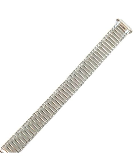 Металлический браслет-резинка для часов  M-SILVER-106-LADY