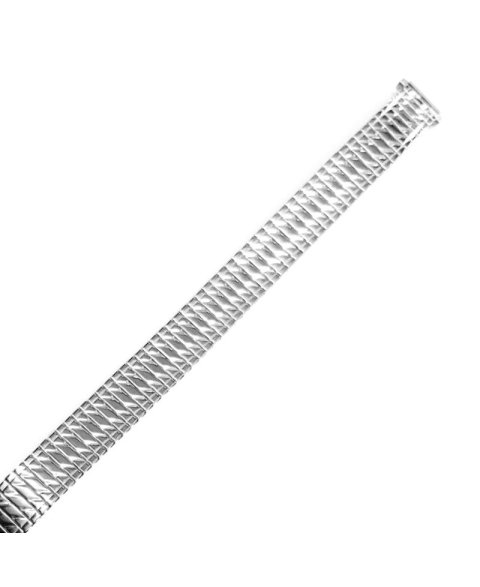 Металлический браслет-резинка для часов  M-SILVER-168-LADY