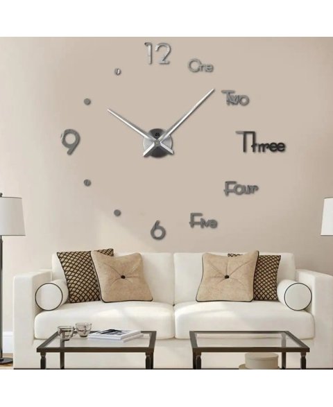 JULMAN Large Wall Clock -...