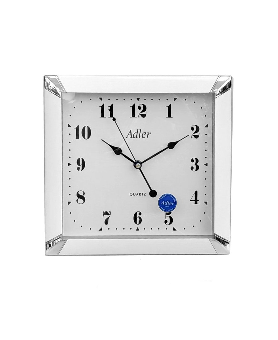 ADLER 30089 WHITE Настенные кварцевые часы 