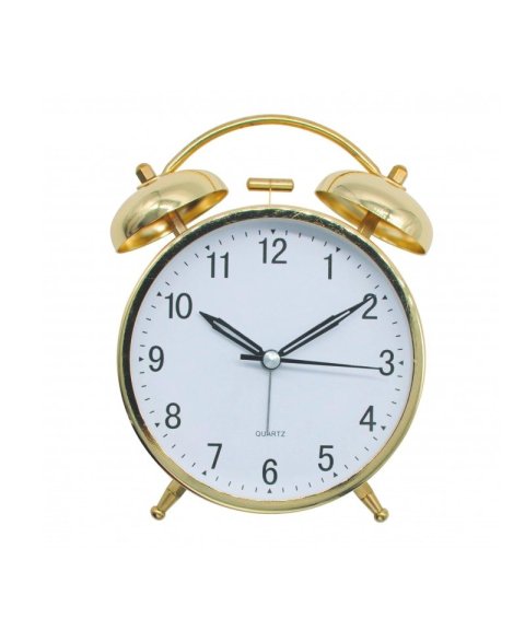 PERFECT PT515-1320-Gold/White Alarm clock 