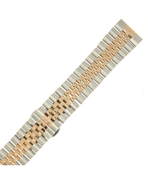 Julman Sams BR WH/RG 22 Plus SM Metal watch bracelet