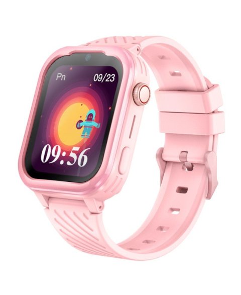 Išmanusis laikrodis  vaikams su lietuvišku meniu Garett Kids Essa 4G Pink