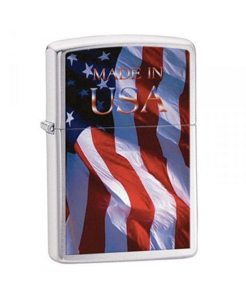 Žiebtuvėlis ZIPPO 24797 Made in USA Flag 