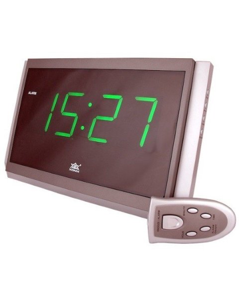 Электронные часы - будильник XONIX 2502/GREEN