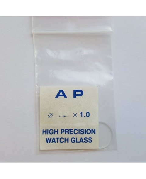 20.8X1,0mm Mineralinis. Laikrodžio stikliukas