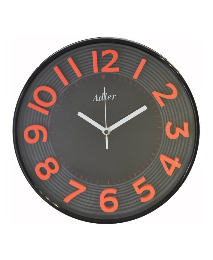ADLER 30151RED Quartz Wall Clock