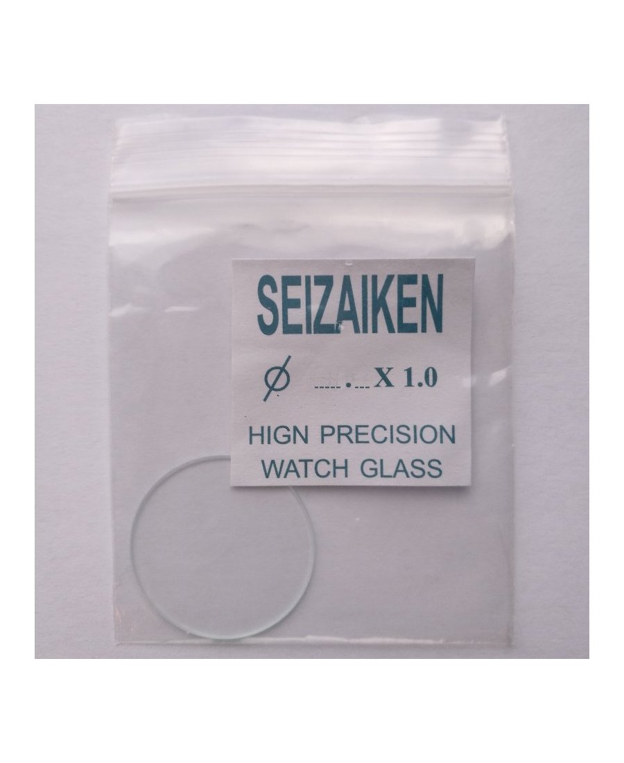 13.4X1,0mm Mineral. Glass for watches