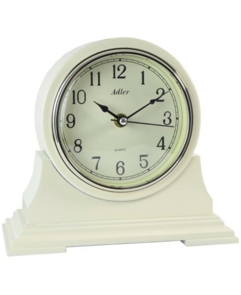 ADLER 22137WH Table clock quartz