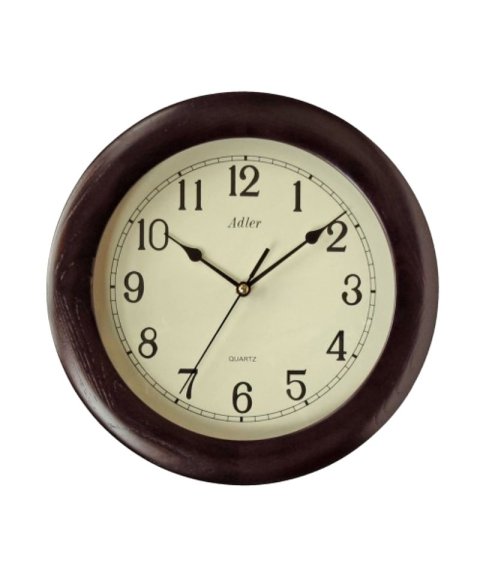 ADLER 30109 BROWN Wall clock