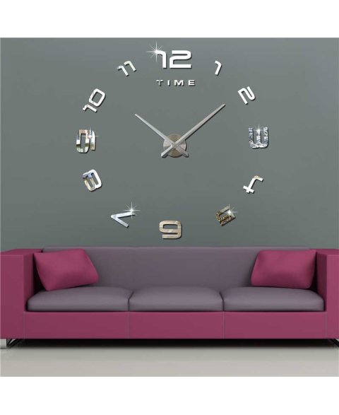 3D Wall Clock sieninis laikrodis